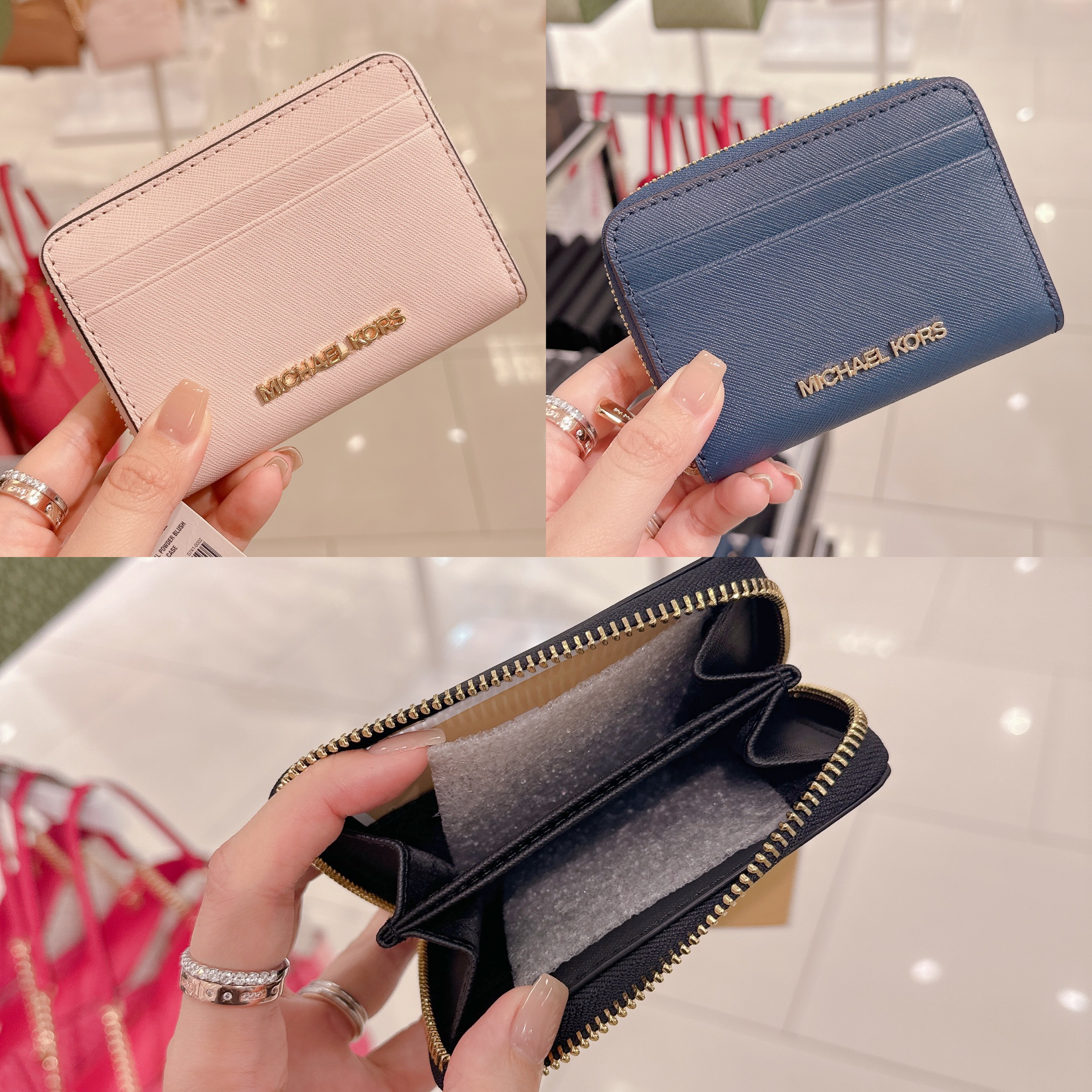 ［香港現貨］Michael Kors Jet Set Zip Coin Case