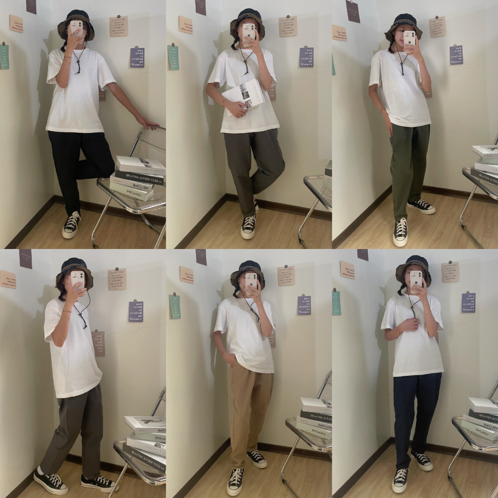 XZ009 工裝錐形長褲