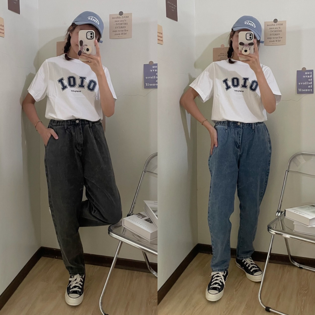 Y2205 錐形牛仔褲