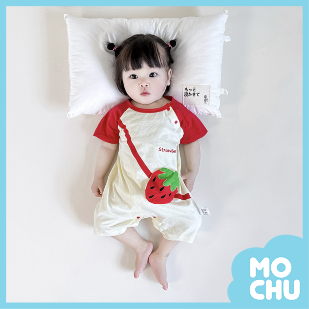 草莓短袖連身衣