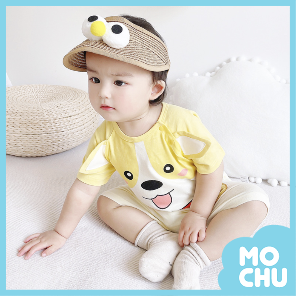 開運狗短袖連身衣