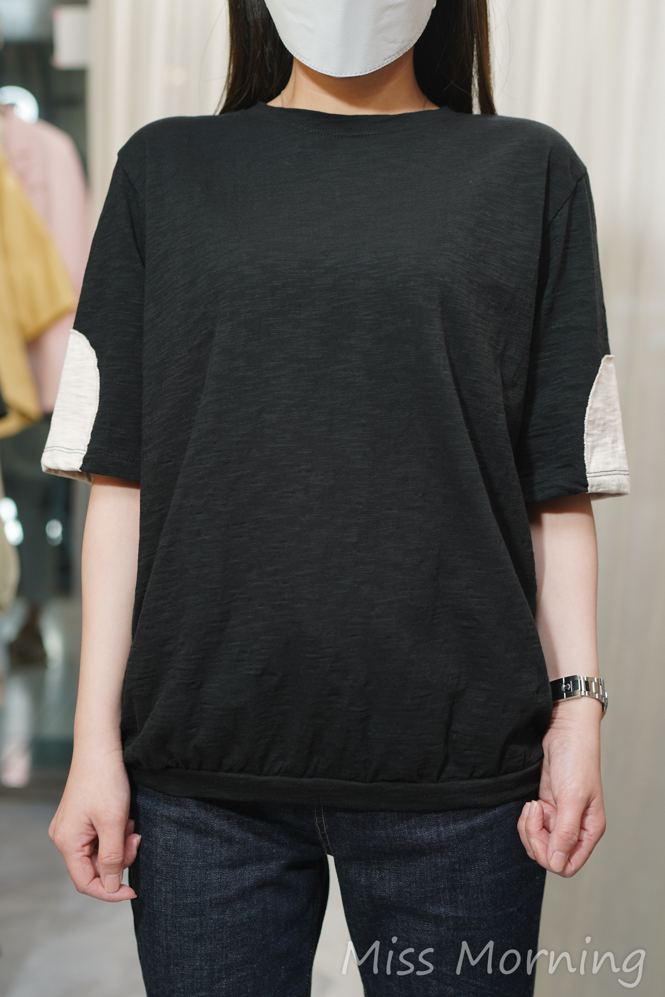 竹節棉款上衣(13763)