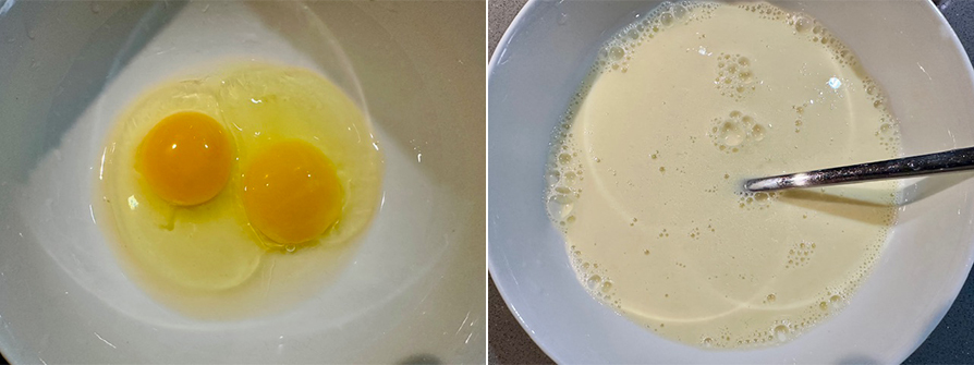 天時莓果-花園法式吐司-步驟3.4