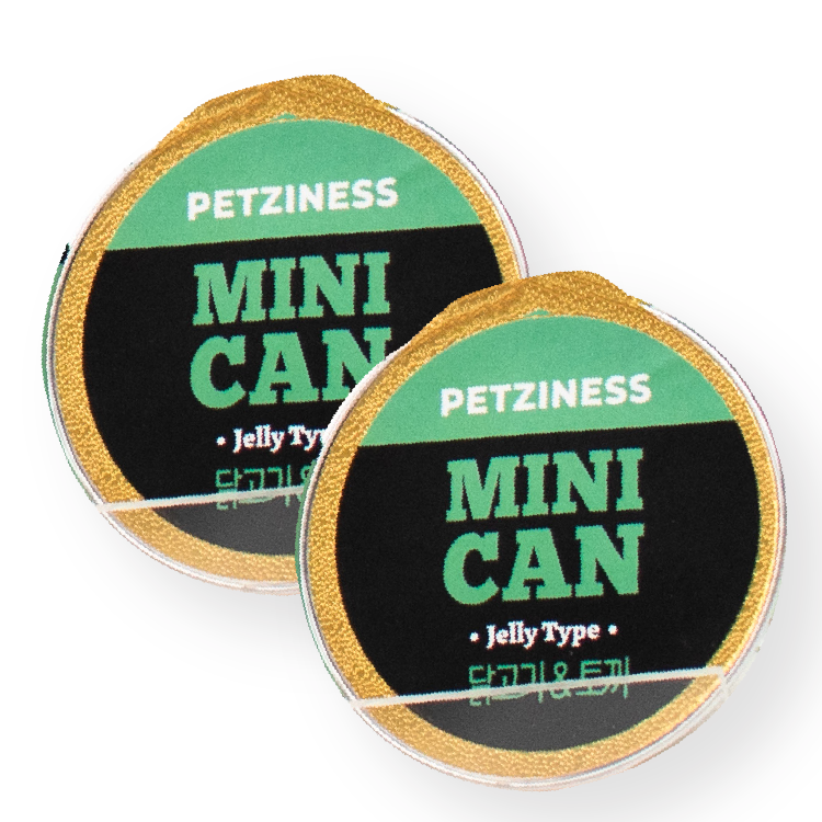 韓國MINICAN ｜雞肉兔肉 迷你罐 x2罐