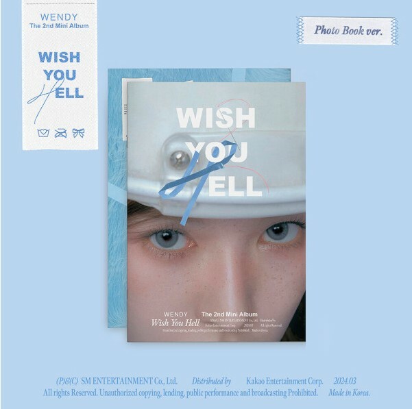 WENDY ~ 2nd Mini Album Wish You Hell (Photo Book Version)