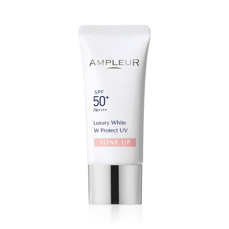 AMPLEUR Luxury White W Protect UV Tone Up 粉嫩亮膚物理防曬乳 SPF50+ PA ++++ 30g