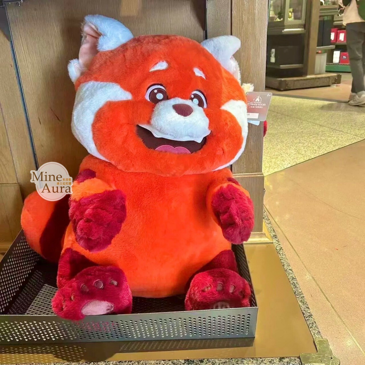 紅熊貓 美美 Meilin 大號絨毛 娃娃玩偶 青春養成記 Turning Red -上海迪士尼樂園