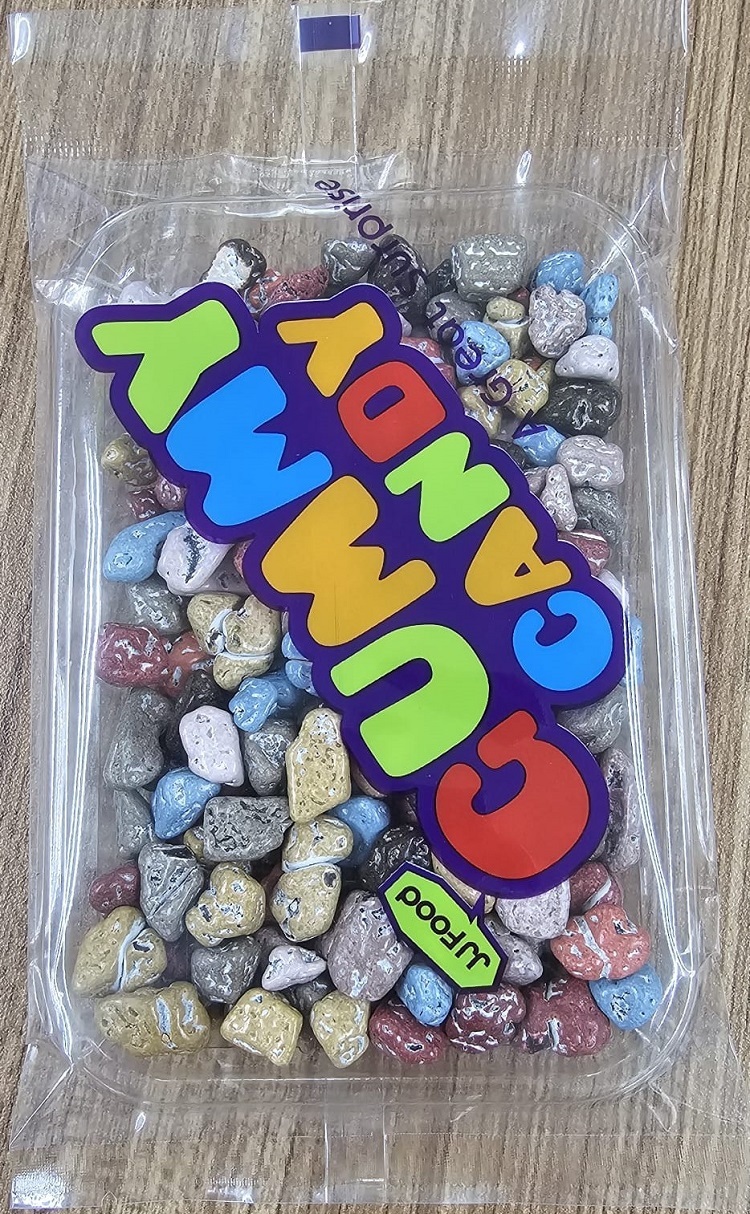 石頭朱古力豆100克