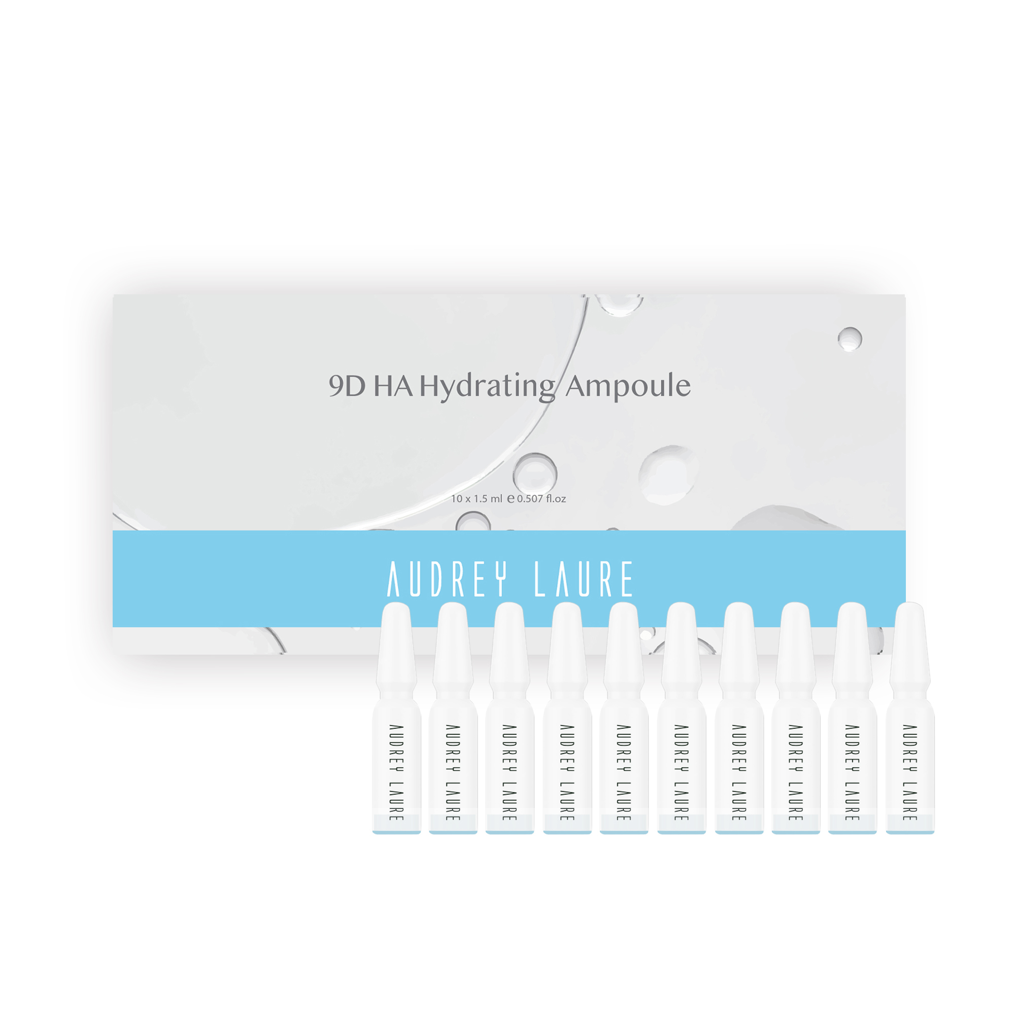 Audrey Laure 9 重水泉安瓶精華(1.5ml x 10)