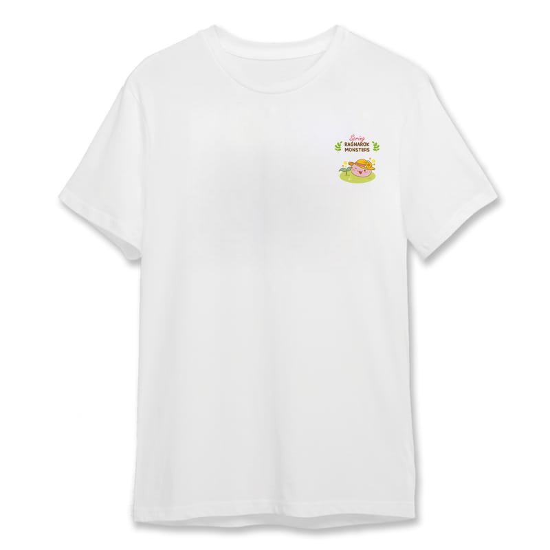 《RO仙境傳說》春日魔物野餐系列 T-shirt(白)