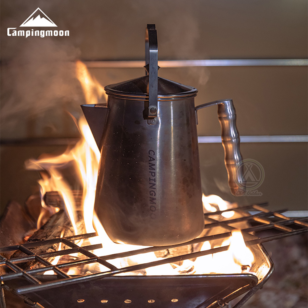 柯曼Campingmoon 不鏽鋼鷹喙燒水壺 SW-6 1.8L