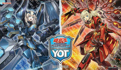 遊戲王卡墊-Yu-Gi-Oh! Open Tournament – 泰國2018限定版桌墊(火/水閃刀）