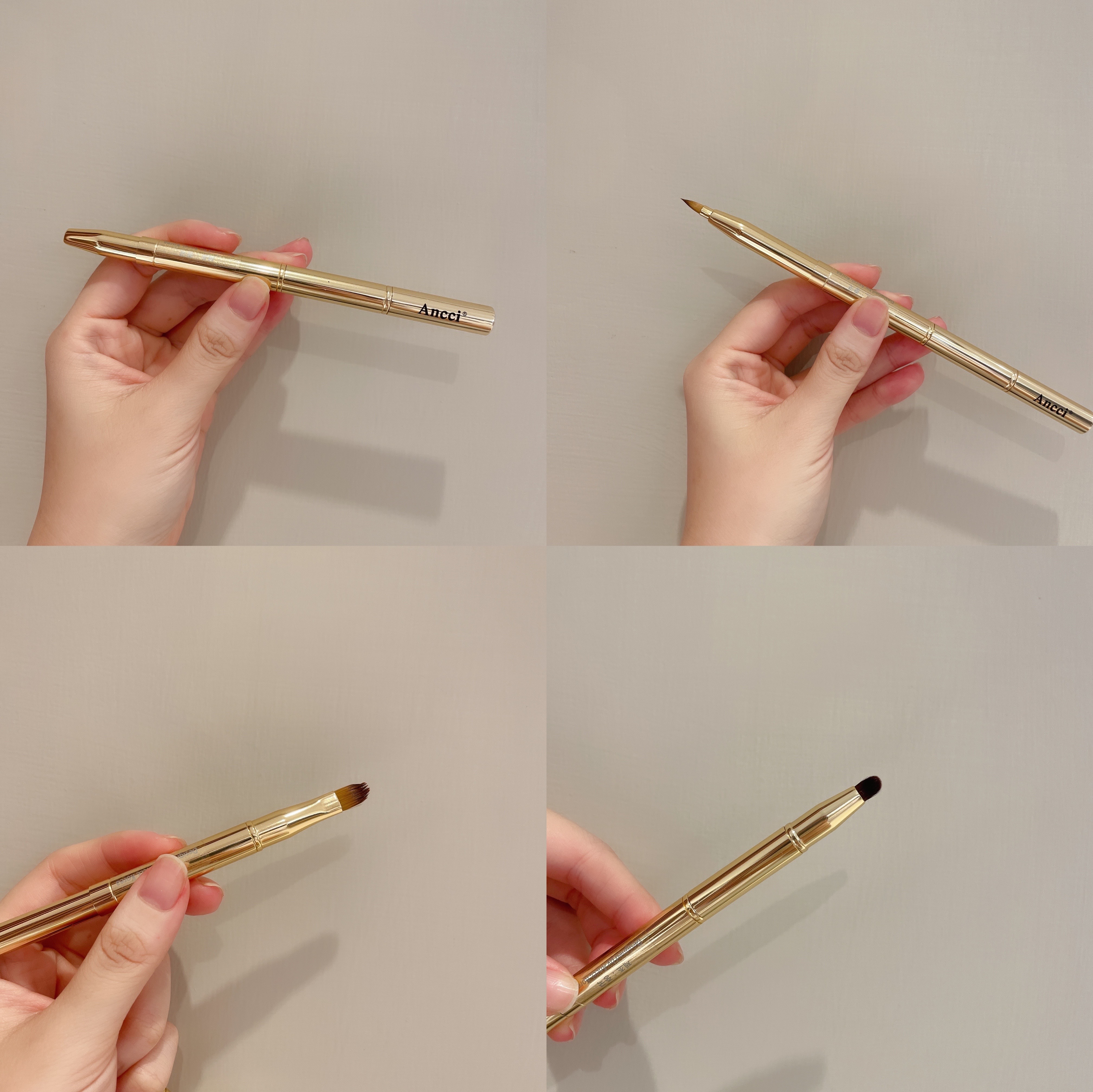 高貴金雙頭三用唇筆