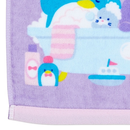 三麗鷗 SANRIO｜山姆企鵝｜純棉方巾(快樂山姆日)