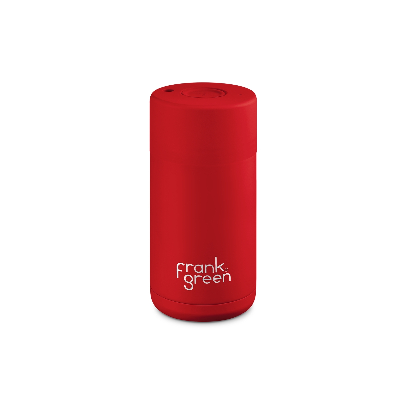 Limited Edition Colour Ceramic Reusable Cup - Atomic Red - 12oz / 355ml| FRANK GREEN