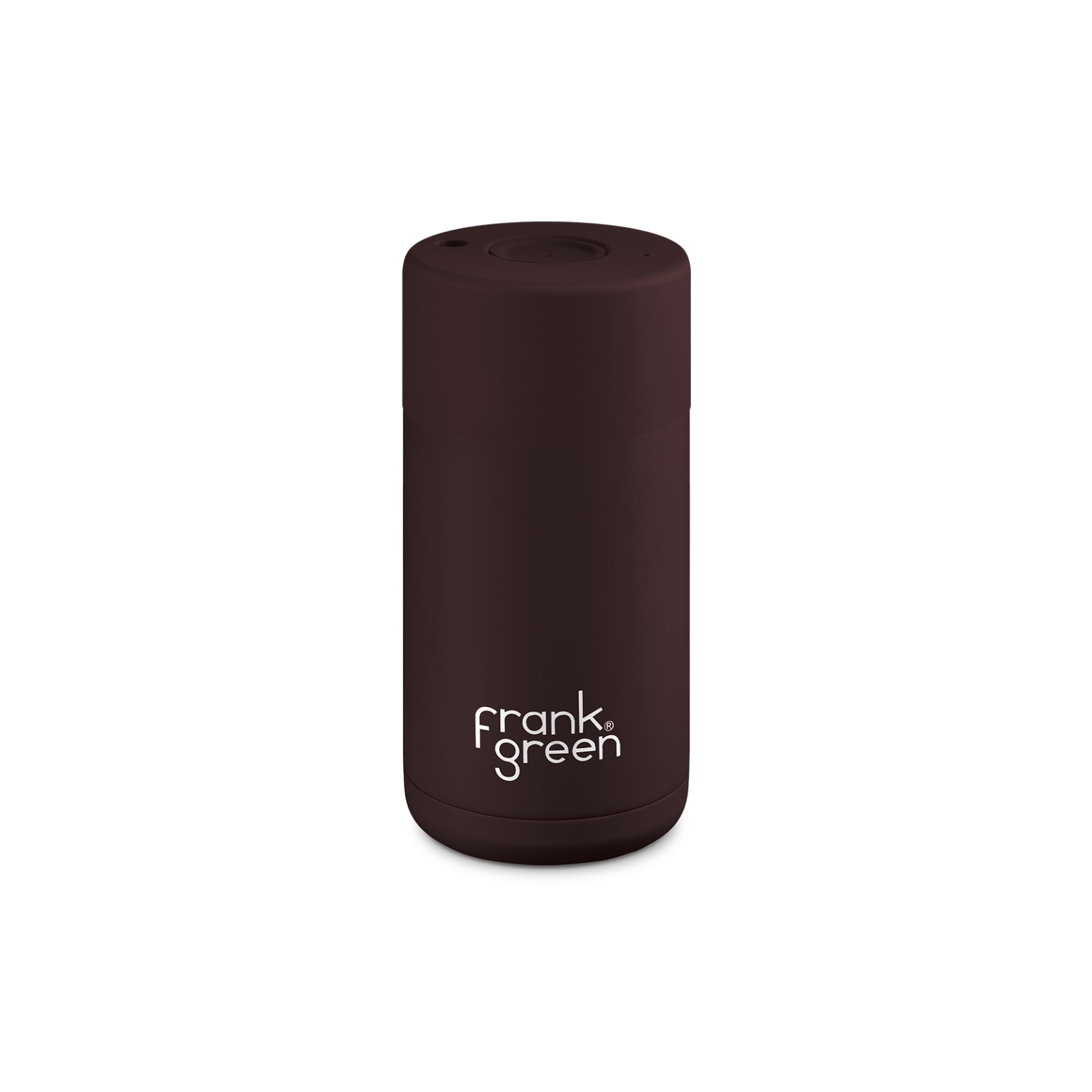 Limited Edition Colour Ceramic Reusable Cup - Chocolate - 12oz / 355ml| FRANK GREEN