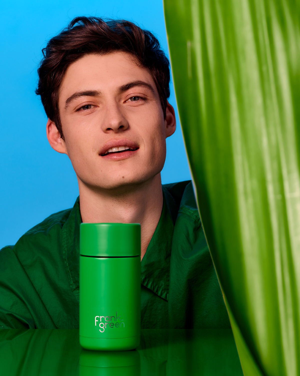 Limited Edition Colour Ceramic Reusable Cup - Evergreen - 12oz / 355ml| FRANK GREEN