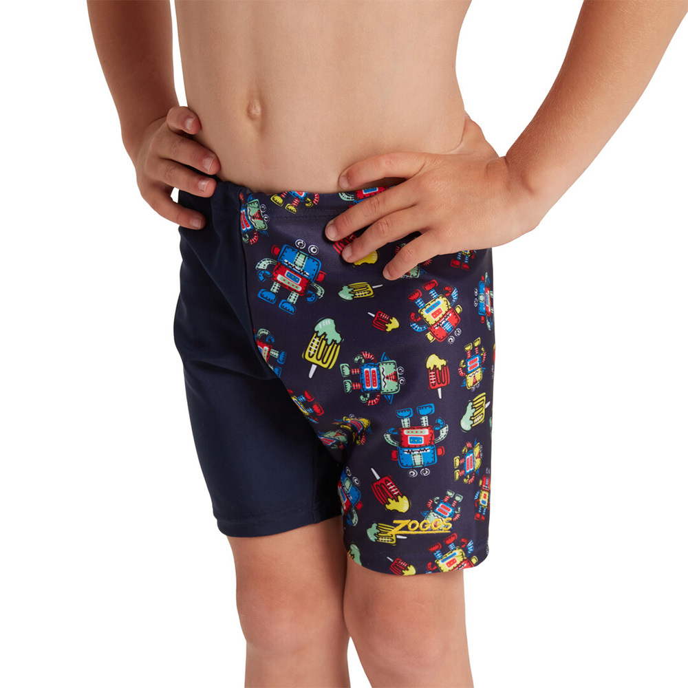 ZOGGS 幼童《迷你機器人》五分泳褲