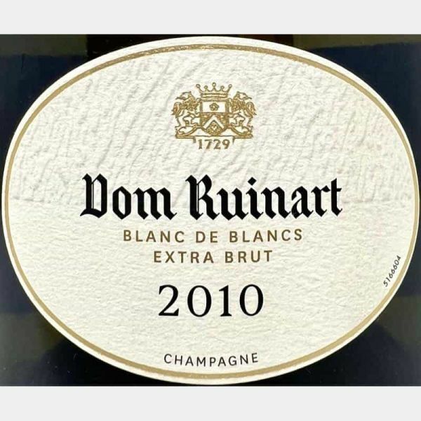 Dom Ruinart Blanc de Blancs Brut Millesime 2010 (WS95)