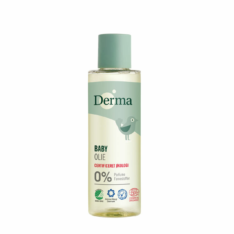 Derma德瑪寶寶有機按摩浴油150ml