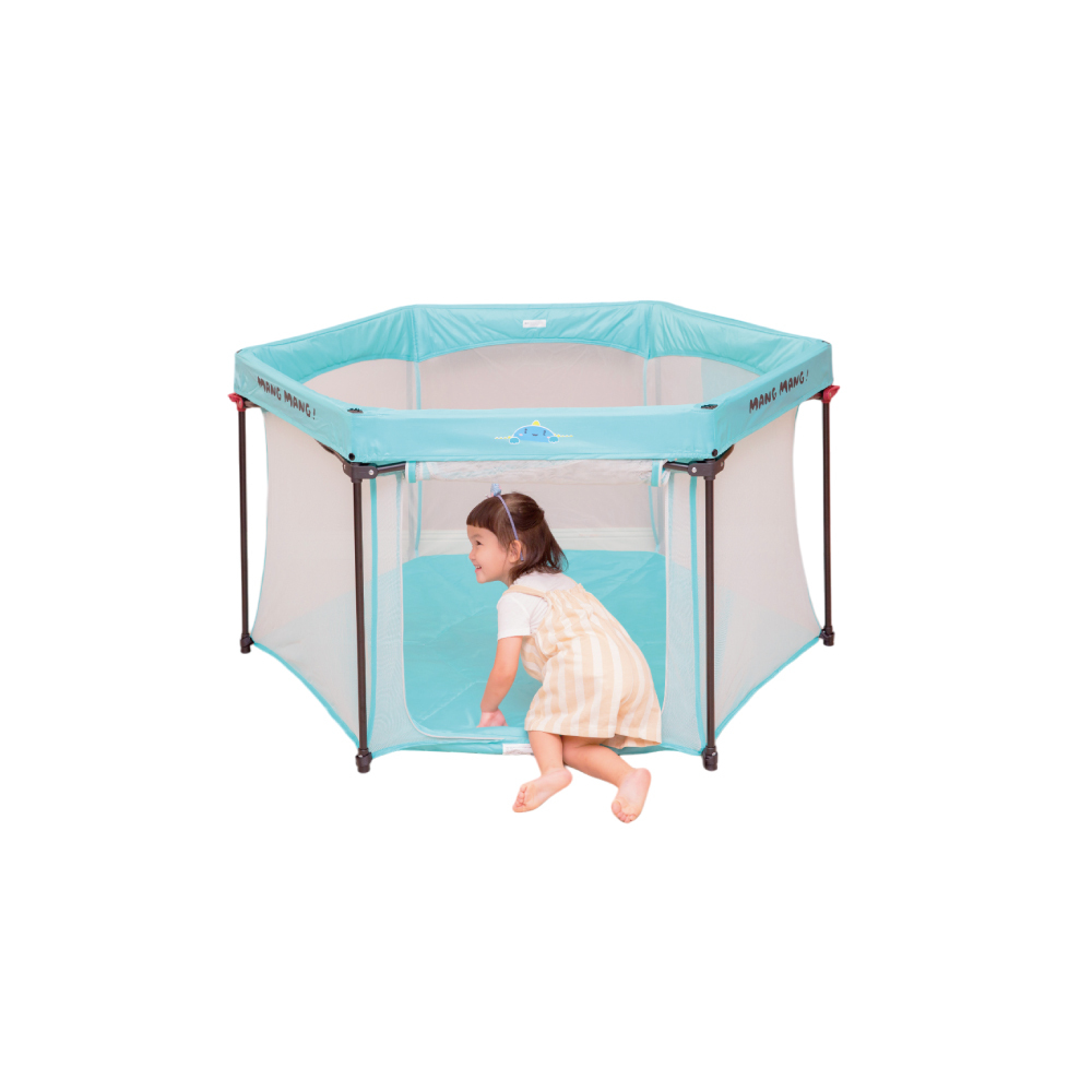 兒童遊戲造型圍欄-輕鬆攜帶版(恐龍)