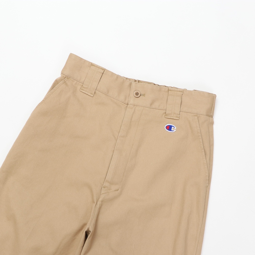 女款 -CASUAL水洗工裝直筒長褲-卡其（CW-Z206-780）