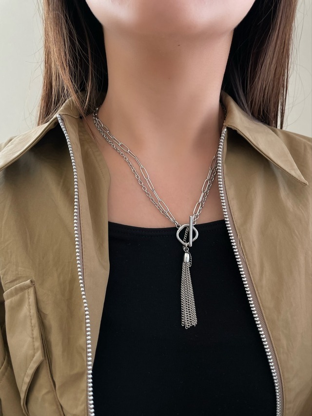 [Chouette Me.] Chain necklace