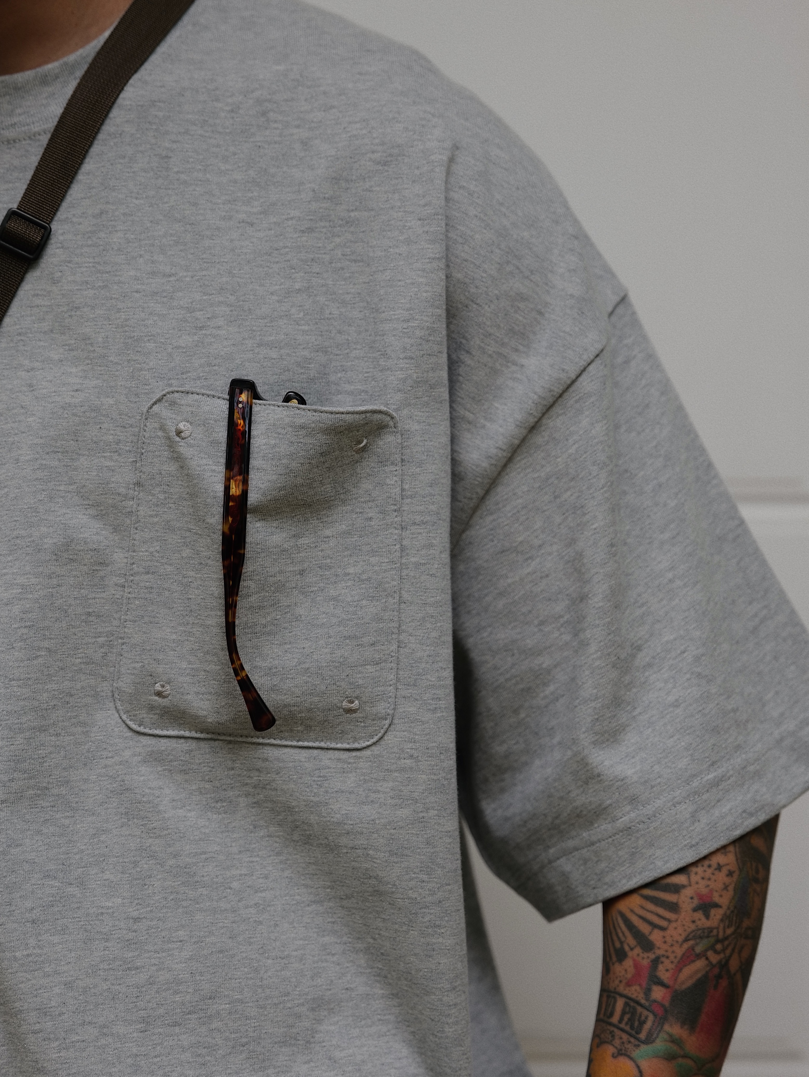 Unbent 24 s/s basic pocket 四點口袋Tee