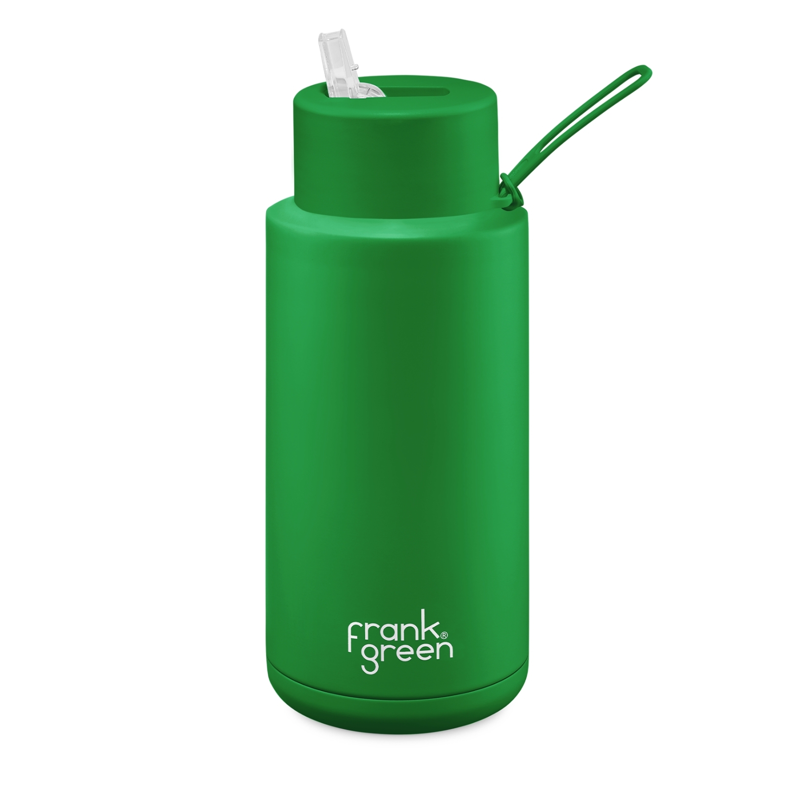 Limited Edition Ceramic Reusable Bottle - Evergreen - 34oz / 1,000ml | FRANK GREEN