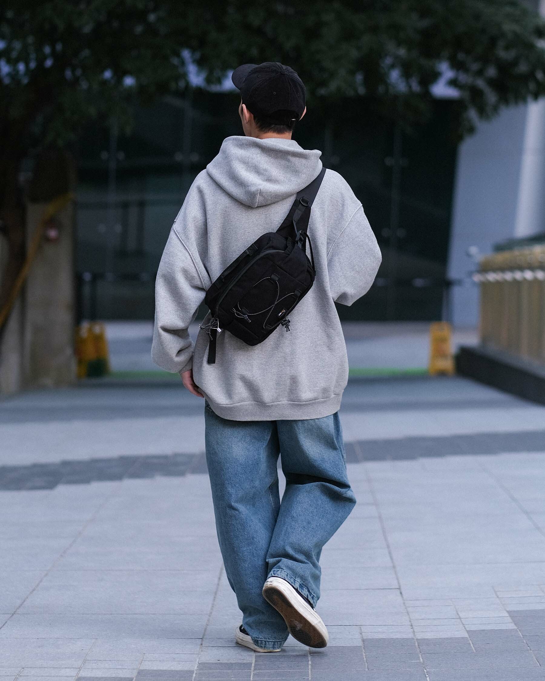 Cordura ORIGINAL Water Repellent BAG 腰包 黑色
