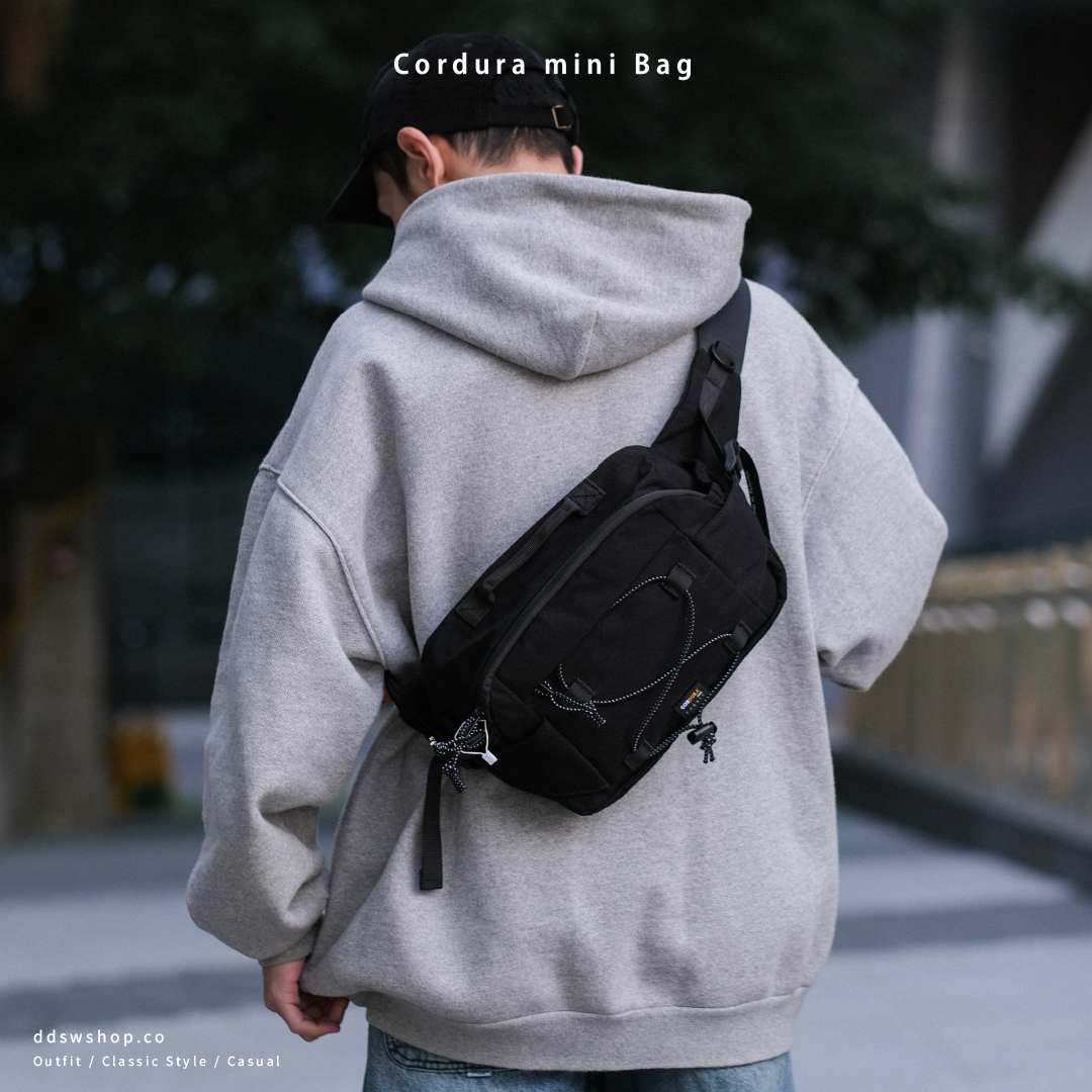 Cordura ORIGINAL Water Repellent BAG 腰包 黑色