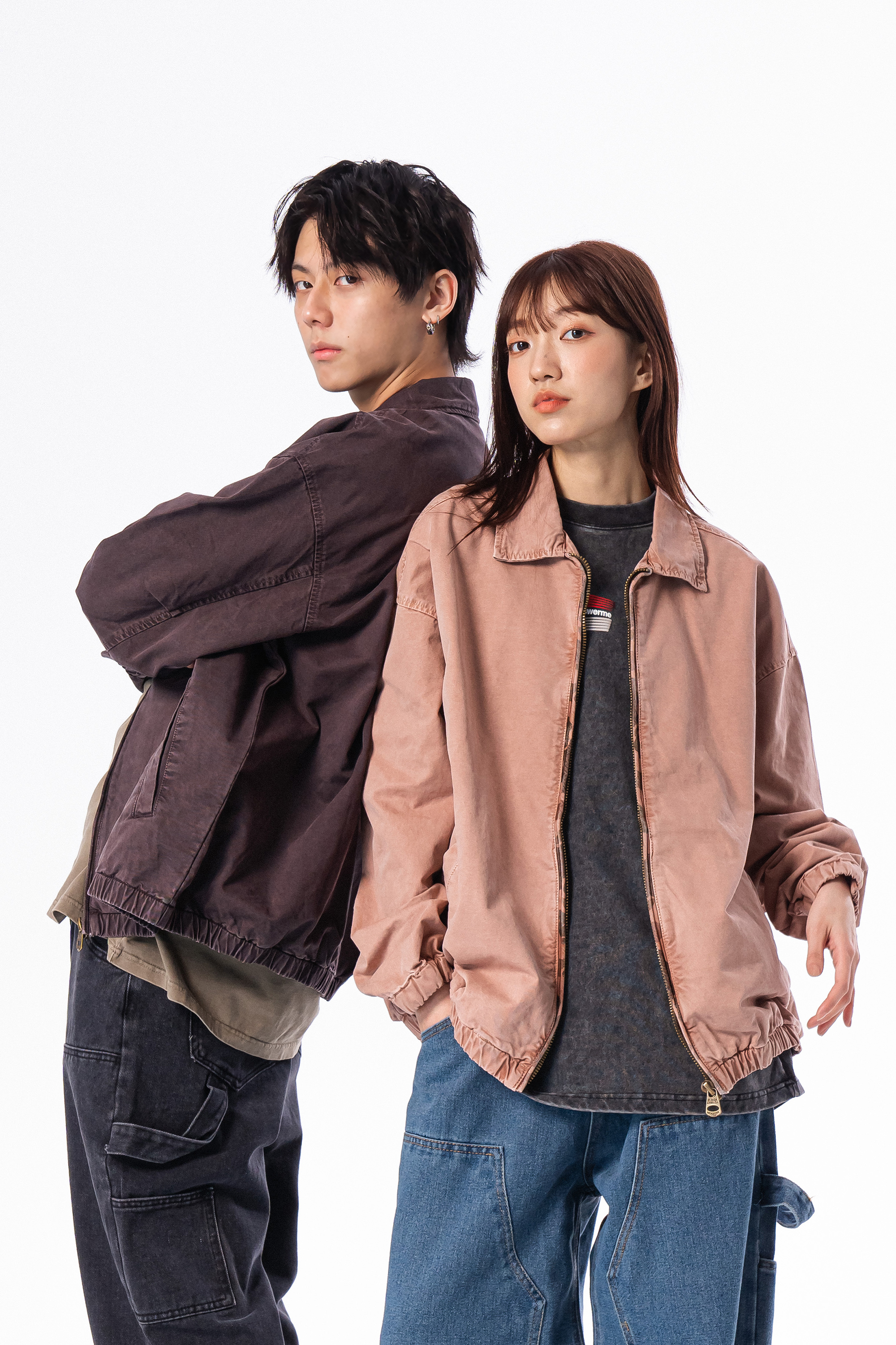 迷彩小細節風衣夾克