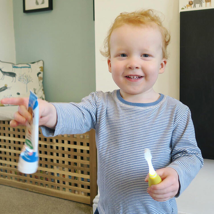 英國Brush Baby嬰幼兒聲波電動牙刷(0-3Y)[多色可選]