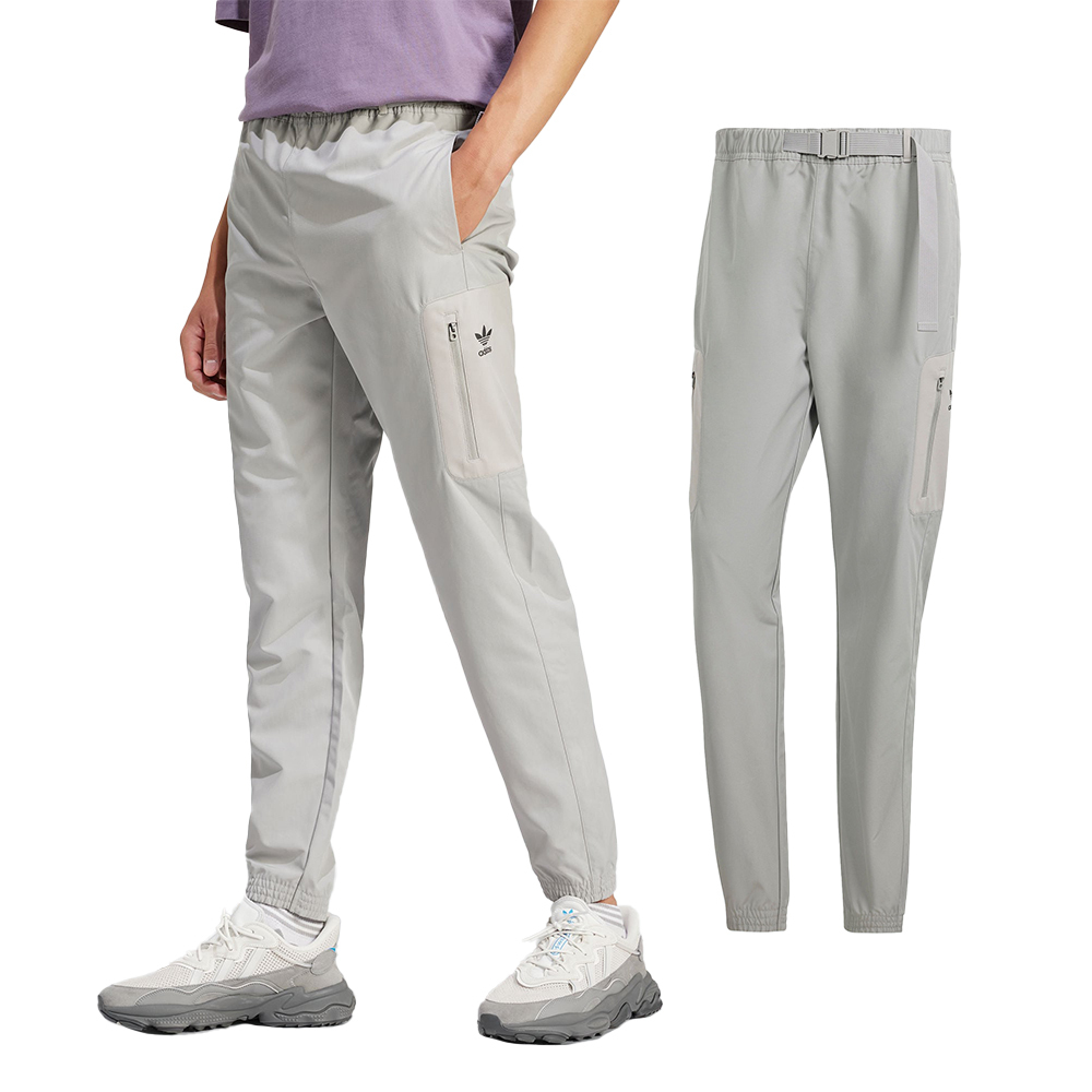 Adidas Og Utility Cargo Pants  男款 灰色 工裝風 縮口 運動 休閒 長褲 IR9437