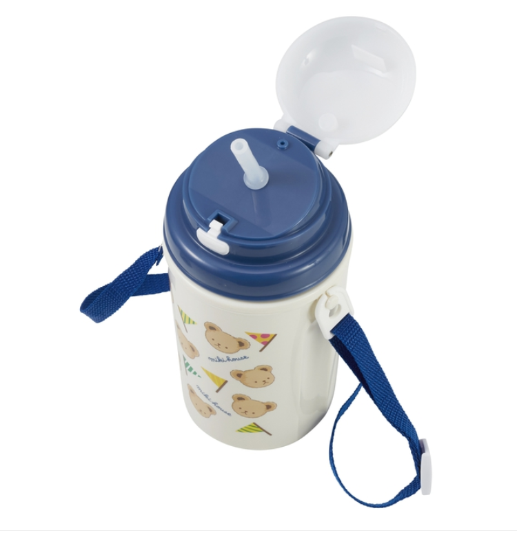 MIKIHOUSE HOUSE BEAR 吸管水壺