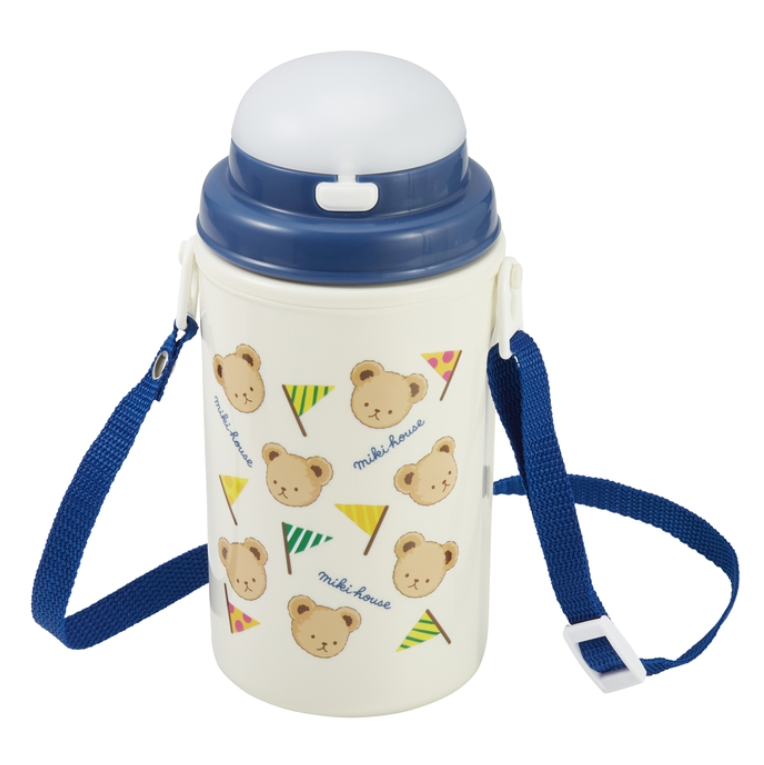 MIKIHOUSE HOUSE BEAR 吸管水壺