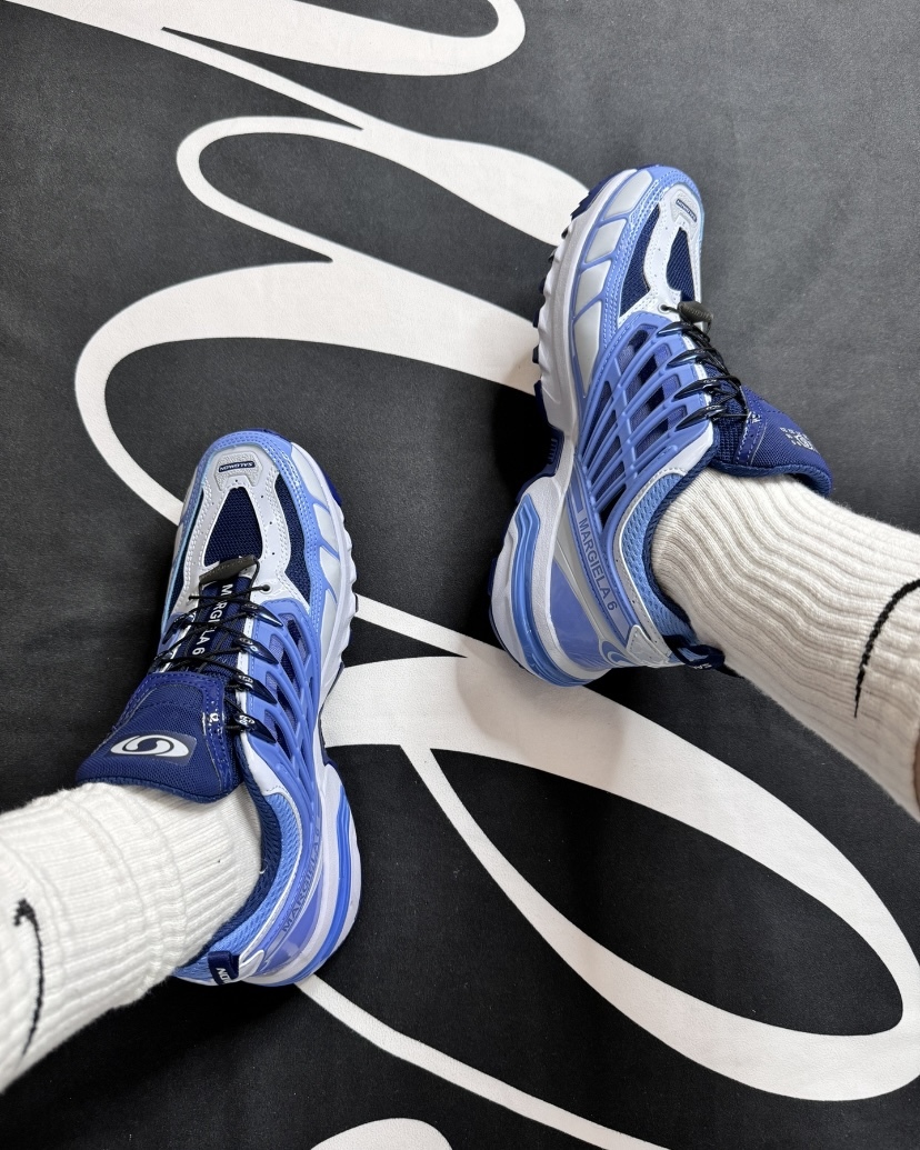 【Focus Store】預購 Maison Margiela MM6 x Salomon Acs Pro Advanced "Heather Blue Bonnet" 藍白 473930