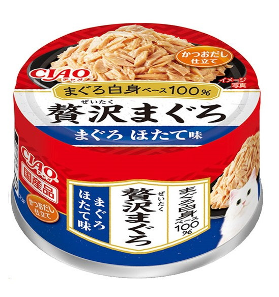 CIAO Luxury Tuna and Scallop Flavor (60gx24cans) #CC-87