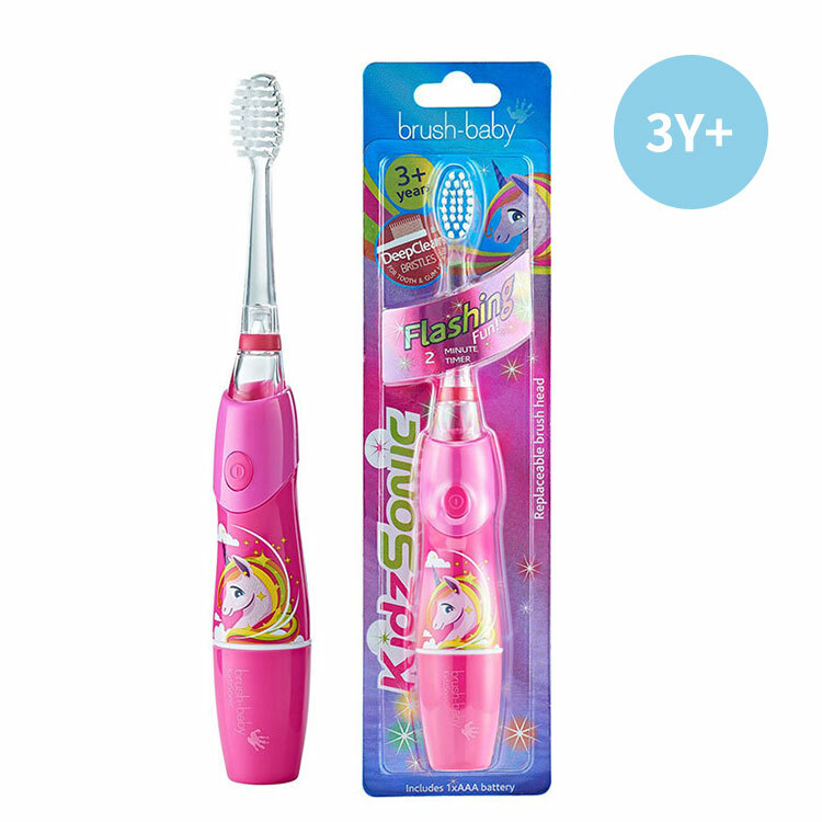 英國Brush Baby幼童聲波電動牙刷(3Y+) [多款可選]