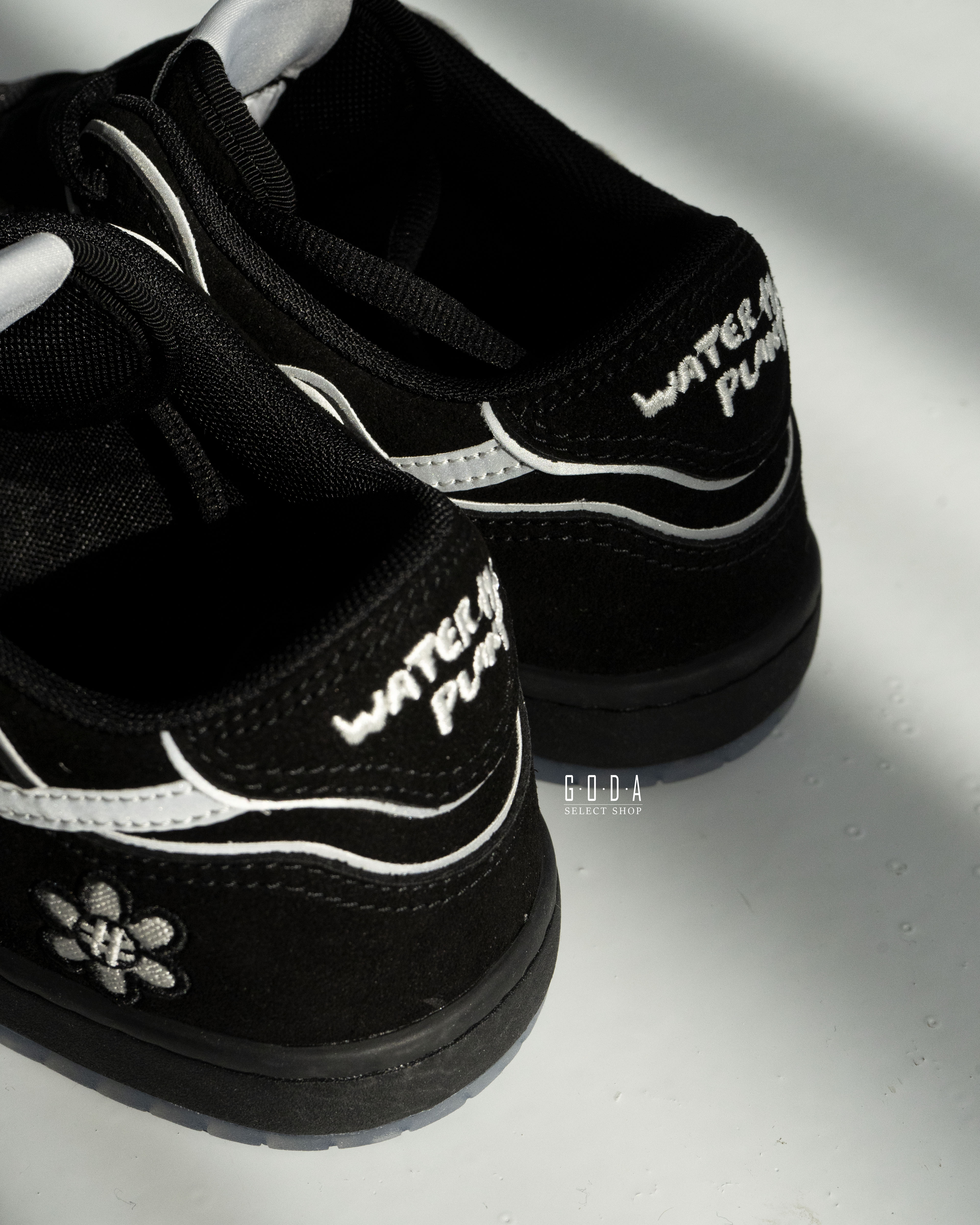 新晉日本潮流單位) Water The Plant Wtp Black Mamba Kicks 黑白反光花