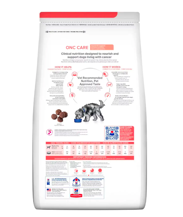 Hill's - 處方食品犬用腫瘤照護配方乾糧  (6磅) 607661
