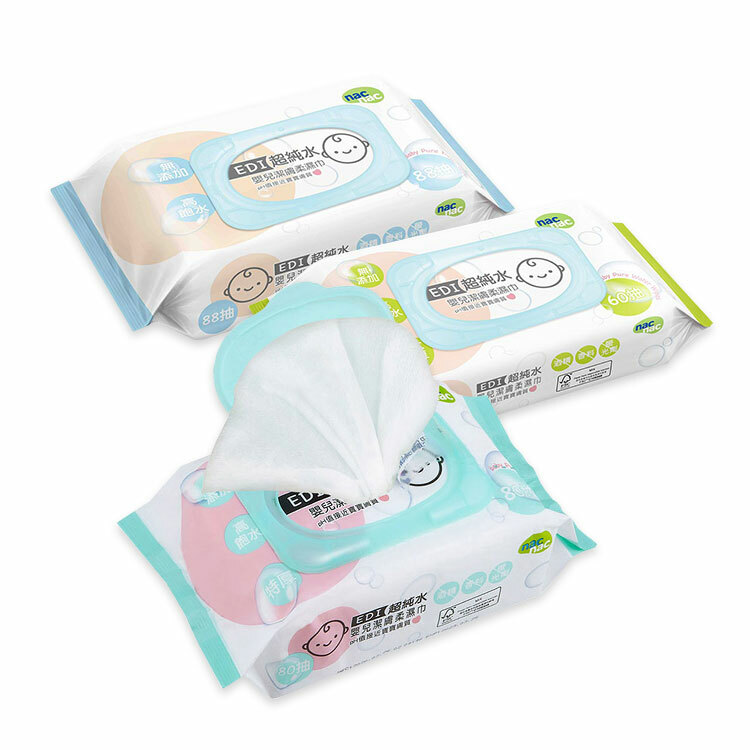 【nac nac】EDI超純水濕巾