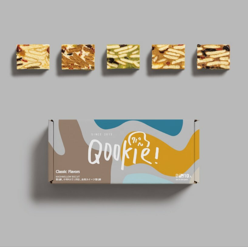 Qookie】クラシック雪Q餅ギフトボックス（10個入り）|來好 台湾雑貨店