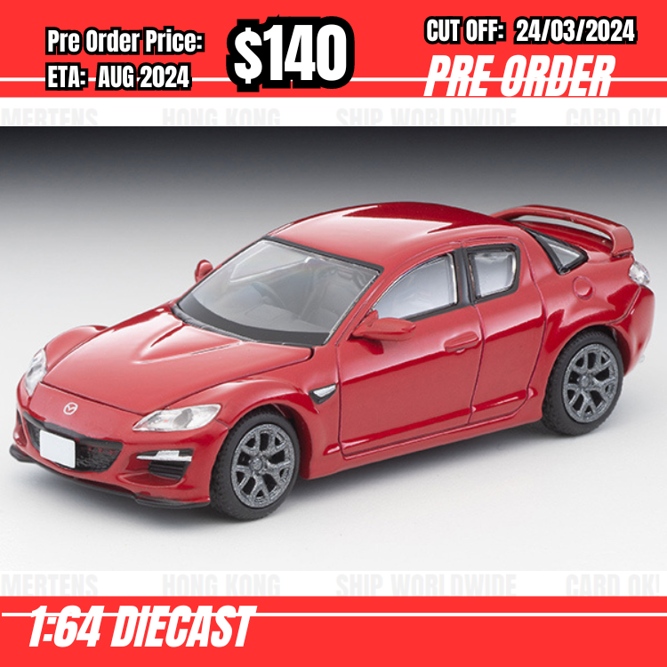 RS-$140 * Tomytec * 1:64 LV-N314a RX-8 TypeRS Red 2011  [OD14/03]