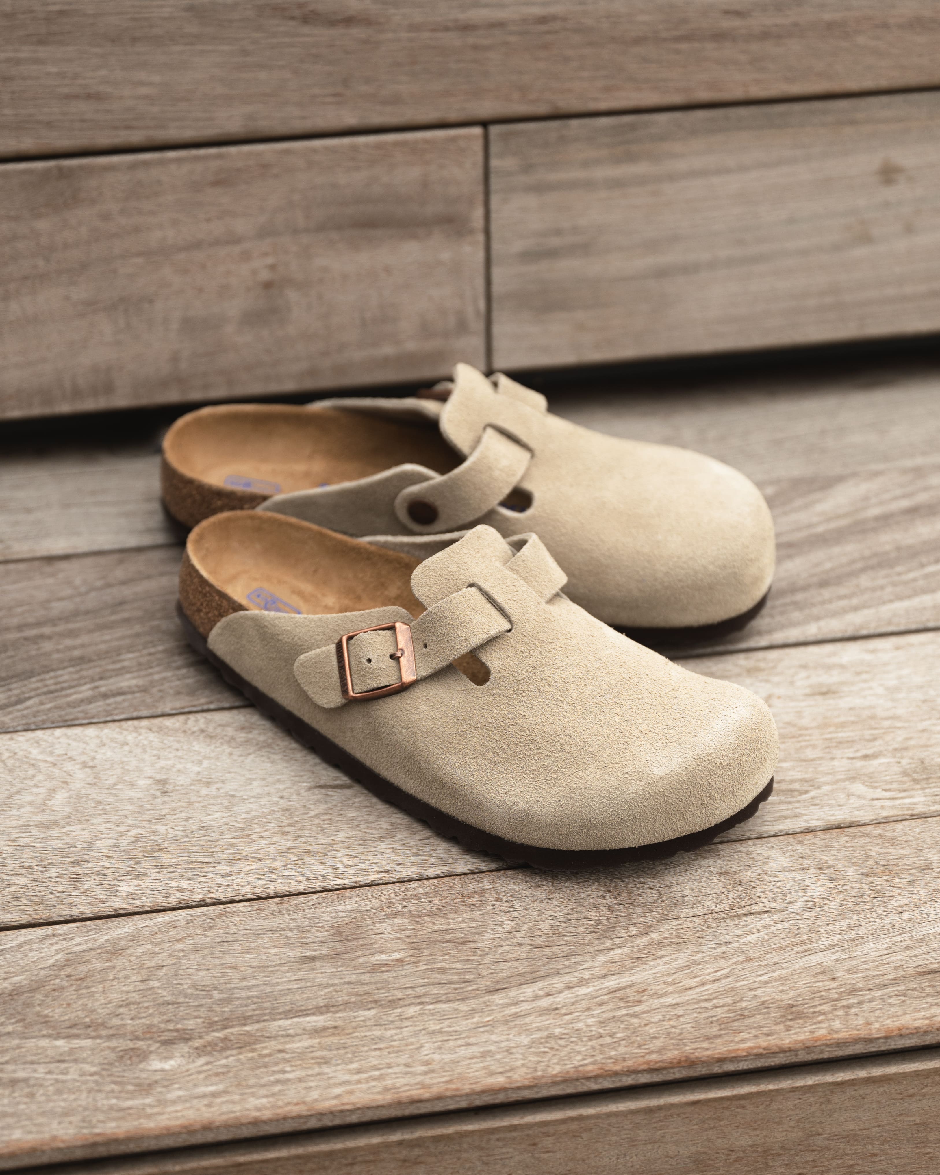 Birkenstock Boston Soft Footbed Suede 