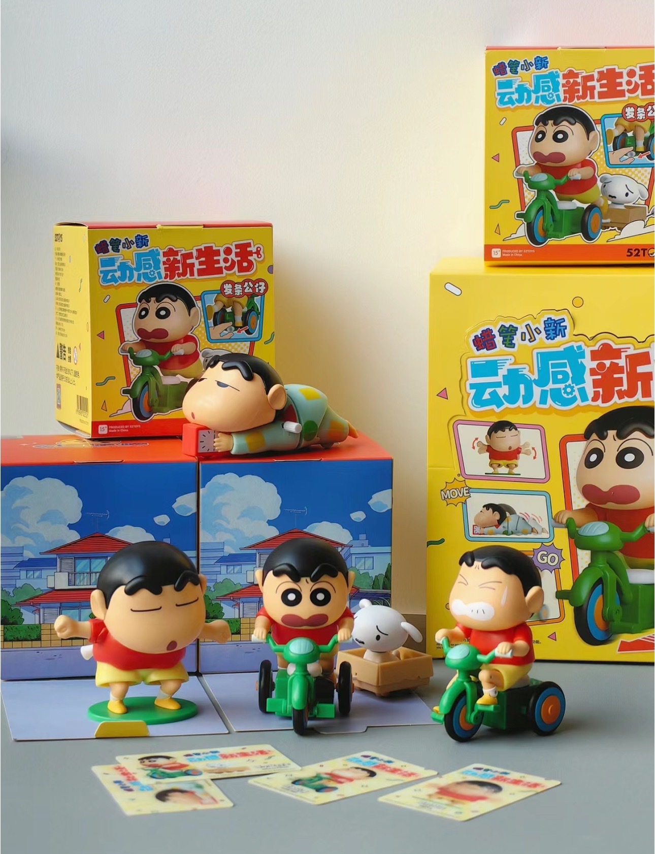 #預購 正版 蠟筆小新 動感新世界 發條款 盲盒 單盒