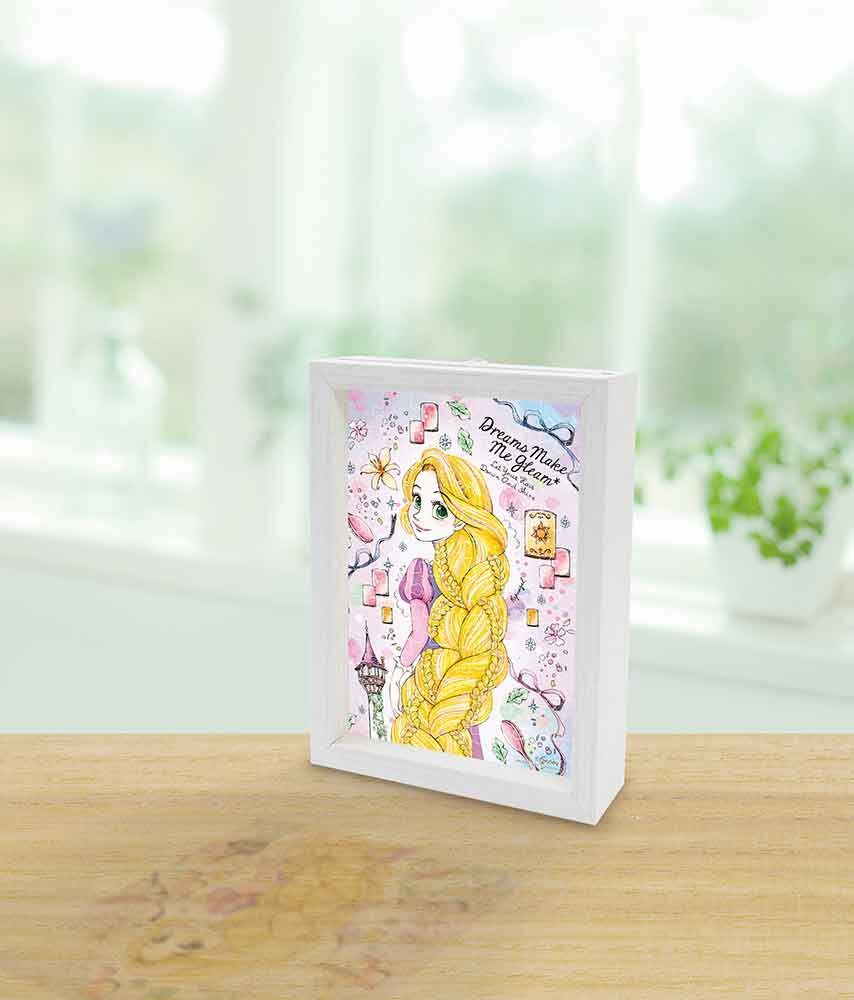 長髮公主-讓您的夢想熠熠生輝 (透明樹脂) (絕版)