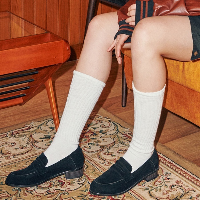 MACMOC Classic Daily Penny 樂福鞋3.5cm (純素皮革手工皮鞋)