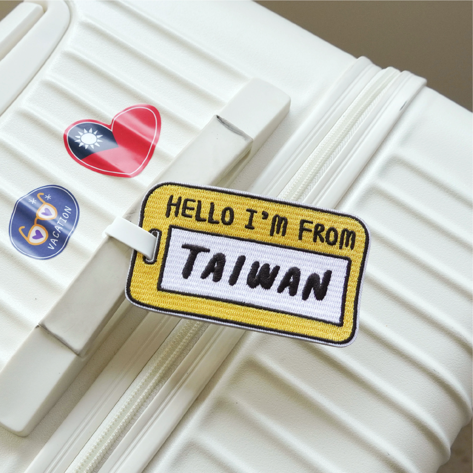 台灣刺繡行李吊牌