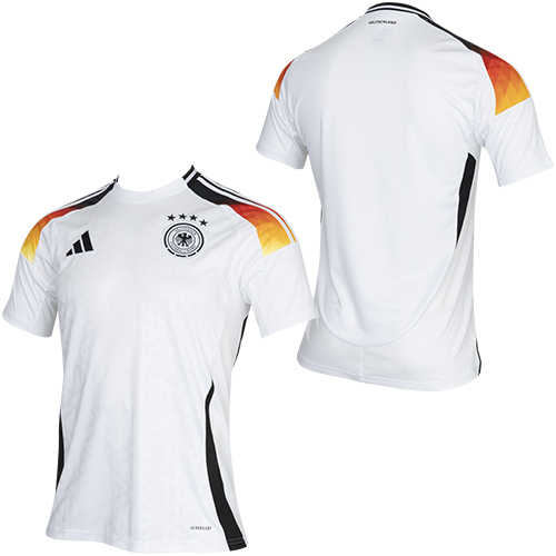 2024 Germany Home Shirt with 8 KROOS & EURO Patch